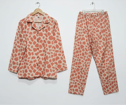 ED.IT.ED | S | Bust 18 | Women's Long Pajama Set