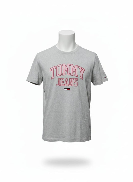 TOMMY JEANS | L | Bust 22 |Varsity Logo T-Shirt