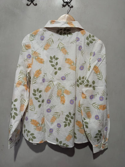 PRINCESS HIGHWAY | L|BUST 22 |Wild Flower Shirt|Cotton