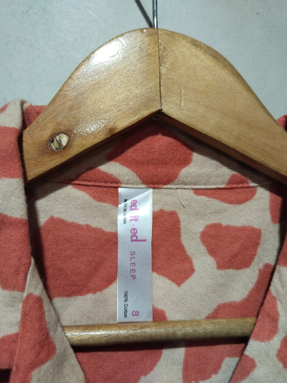 ED.IT.ED | S | Bust 18 | Women's Long Pajama Set