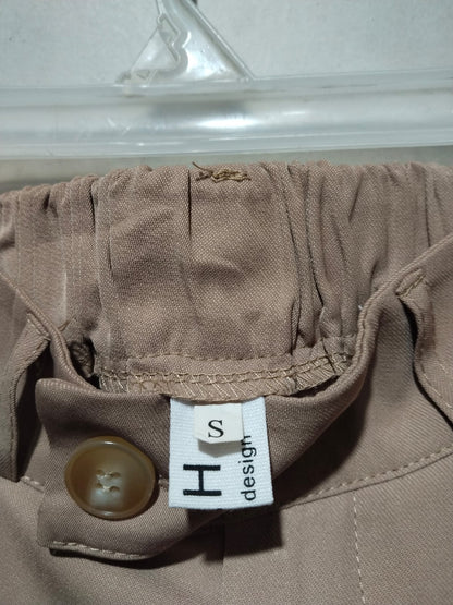 U.H |S|Waist 24|Relaxed Fit Pleated Wide Leg Pant