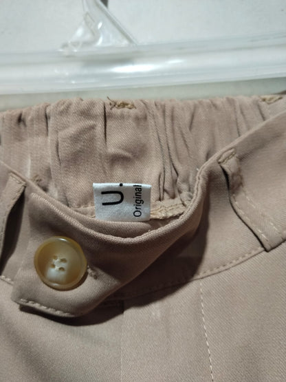 U.H |S|Waist 24|Relaxed Fit Pleated Wide Leg Pant