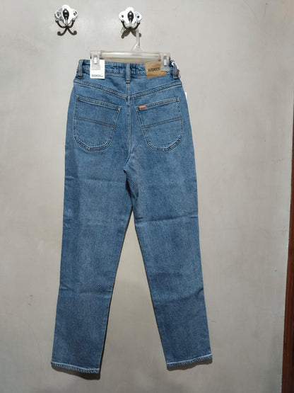 RIDERS BY LEE |S|Waist 26|Women's High-Waist Straight-Leg Denim Jeans