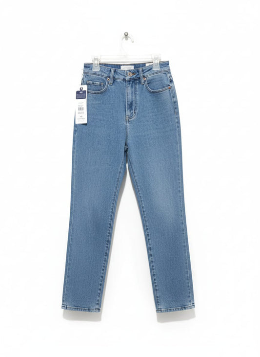RIDERS BY LEE |S|Waist 26|Women's High-Waist Straight-Leg Denim Jeans