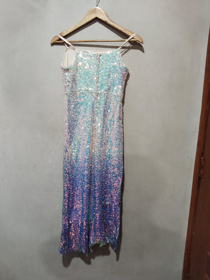 NICKIE LEW|L/XL|13.5 YOUTH |Sequin Maxi Party Dress