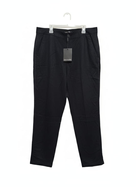 DECJUBA|L|WAIST 36|LACK ANKLE LENGTH TROUSERS