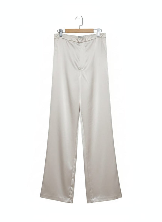 COTTON ON|S|WAIST 26|SATIN WIDE-LEG TROUSERS