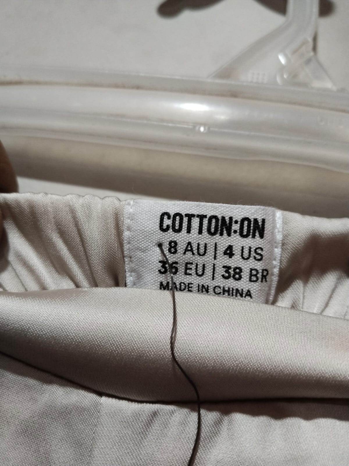 COTTON ON|S|WAIST 26|SATIN WIDE-LEG TROUSERS