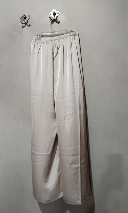 COTTON ON|S|WAIST 26|SATIN WIDE-LEG TROUSERS