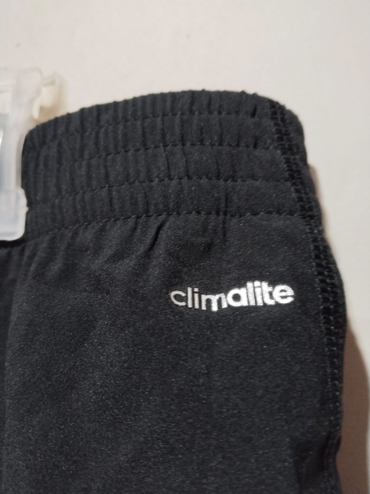 ADIDAS|L|WAIST 36|WOMEN'S BLACK AND PINK RUNNING SHORTS