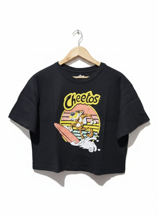 FOREVER21 CHEETOS|XL|BUST 21| CHEETOS SURFING CHESTER CATCHING WAVES T-SHIRT