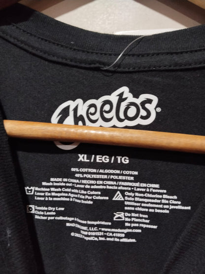 FOREVER21 CHEETOS|XL|BUST 21|B12| CHEETOS SURFING CHESTER CATCHING WAVES T-SHIRT
