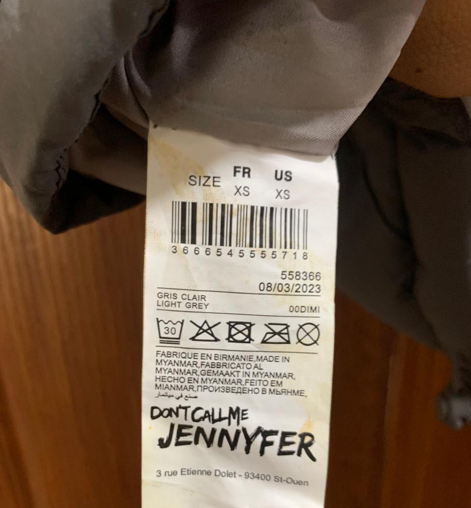 DONT CALL ME|XS|BUST 19.5| OVERSIZED PUFFER VEST WITH A HIGH COLLAR