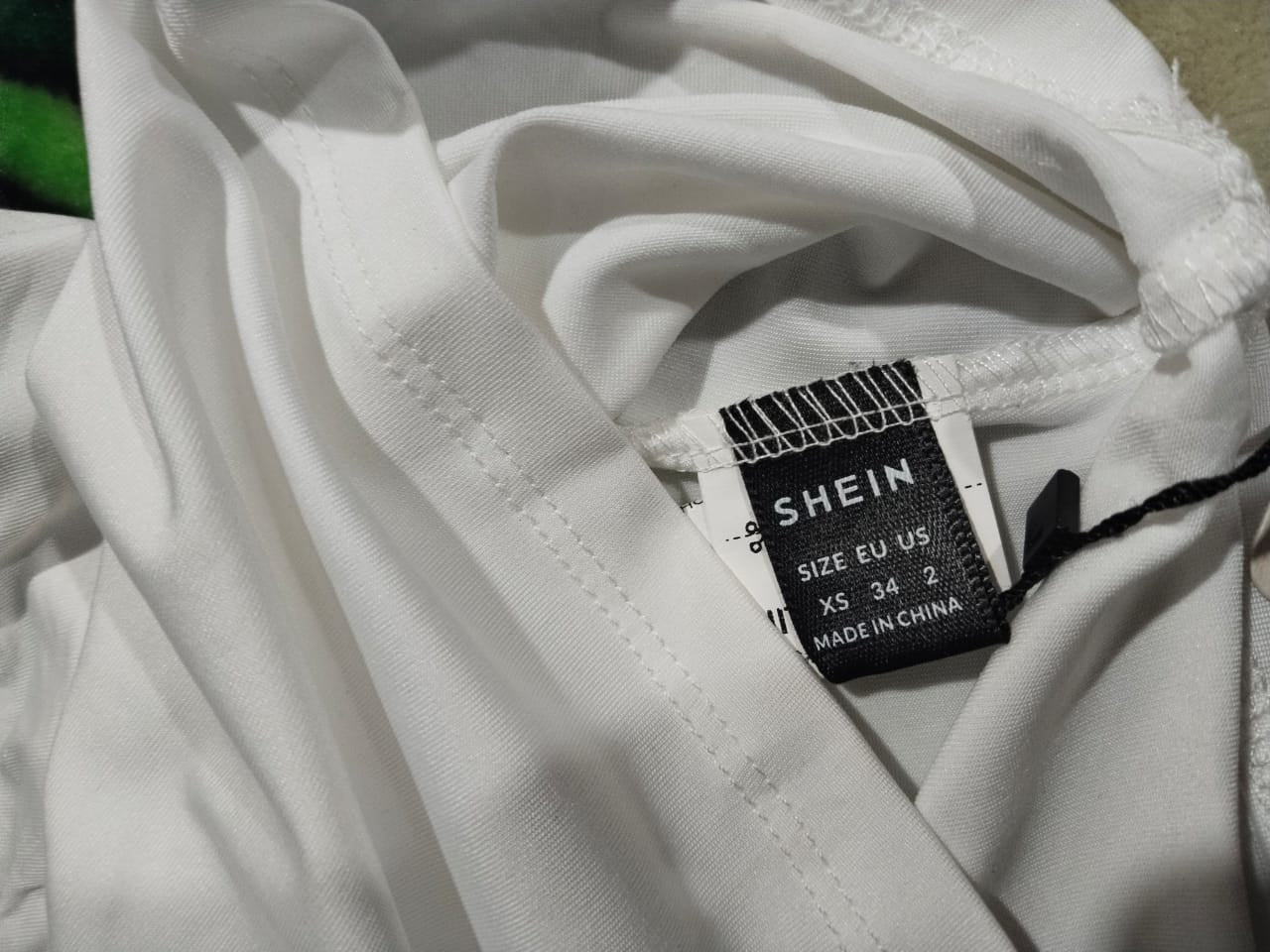 SHEIN|XS|BUST 12.5|White Tube Top