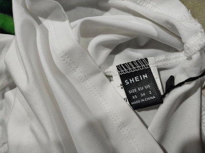 SHEIN|XS|BUST 12.5|White Tube Top