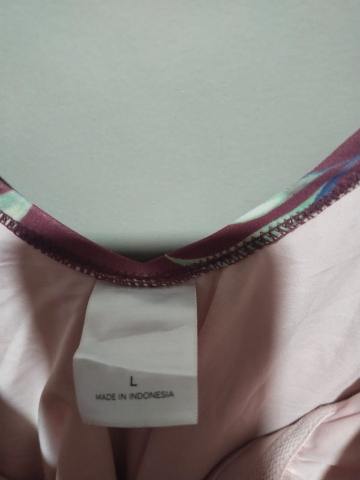 Shade & Shore|L|BUST 18|One Piece Burgundy And Blue