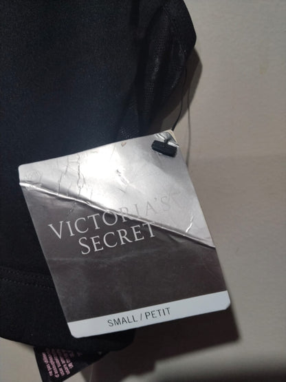 VICTORIA'S SECRET|S|BUST 12|Black Mesh Crop Top