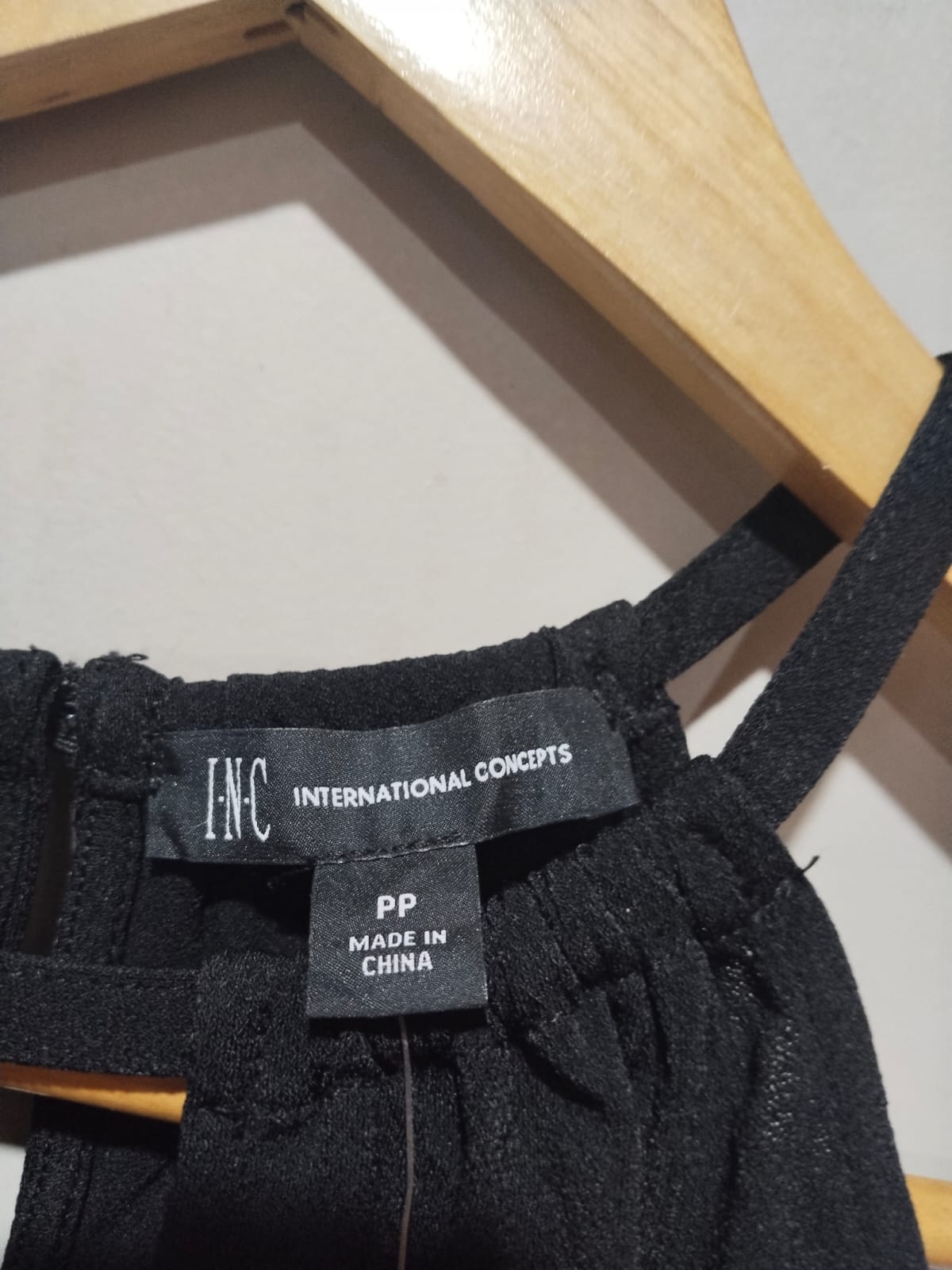 INC INTERNATIONAL CONCEPTS|XS|BUST 15| Women's Embellished Bubble Hem Halter Top