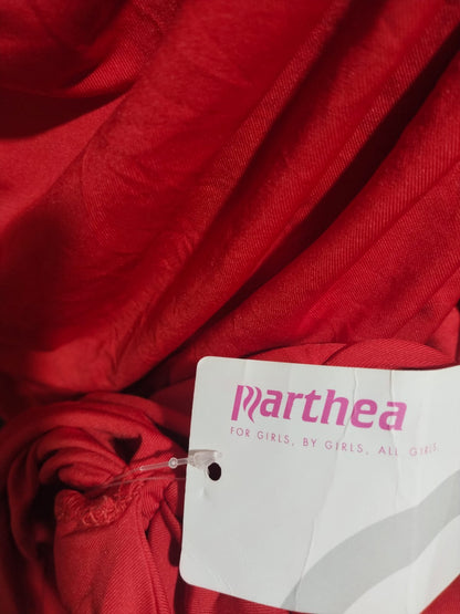 MARTHEA|M|BUST 14|Soft Slinky Cowl Neck Mini Dress