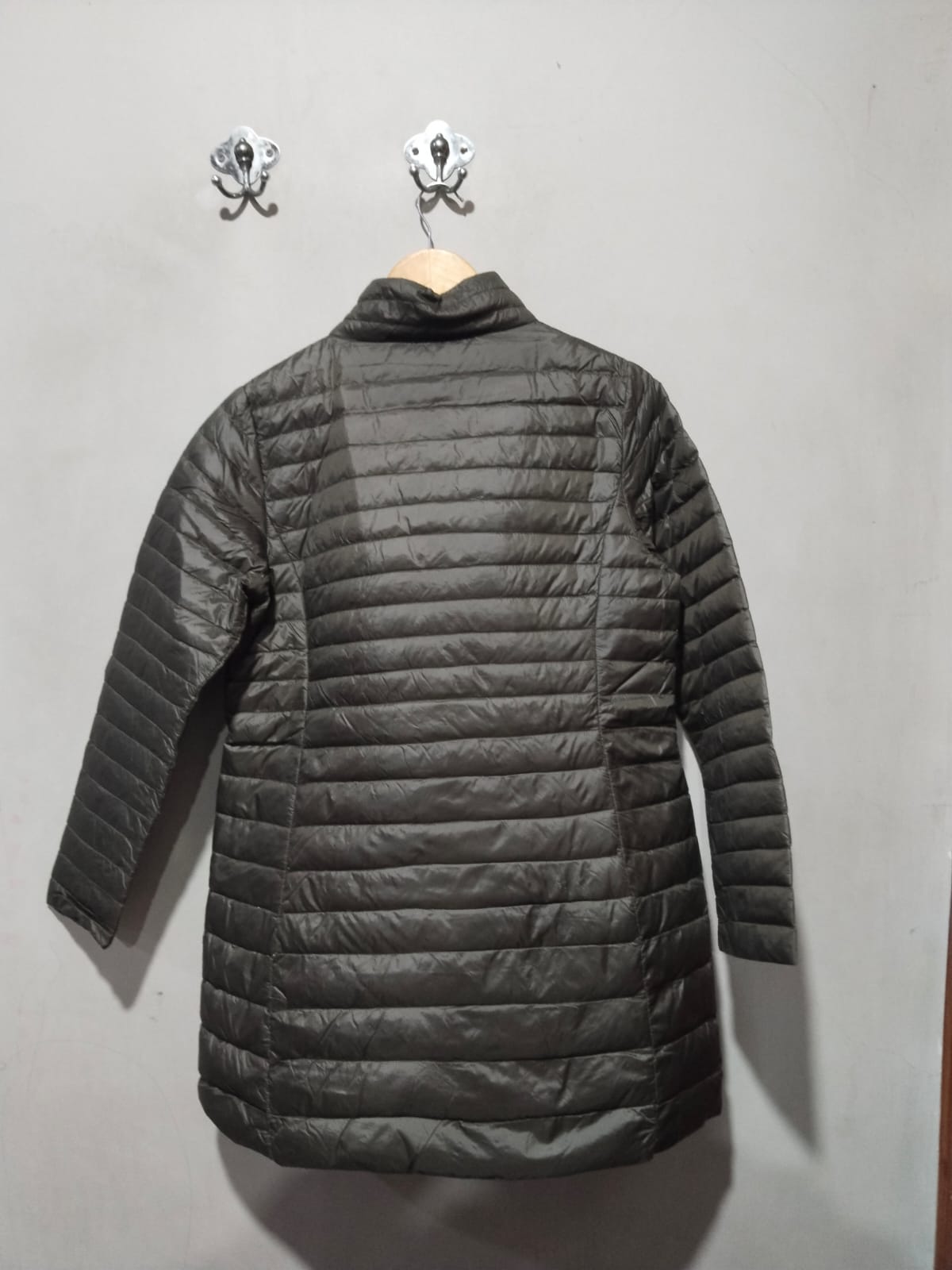 KAXI MEI |XXL|BUST 20|Lightweight Puffer Jacket - Grey Mix