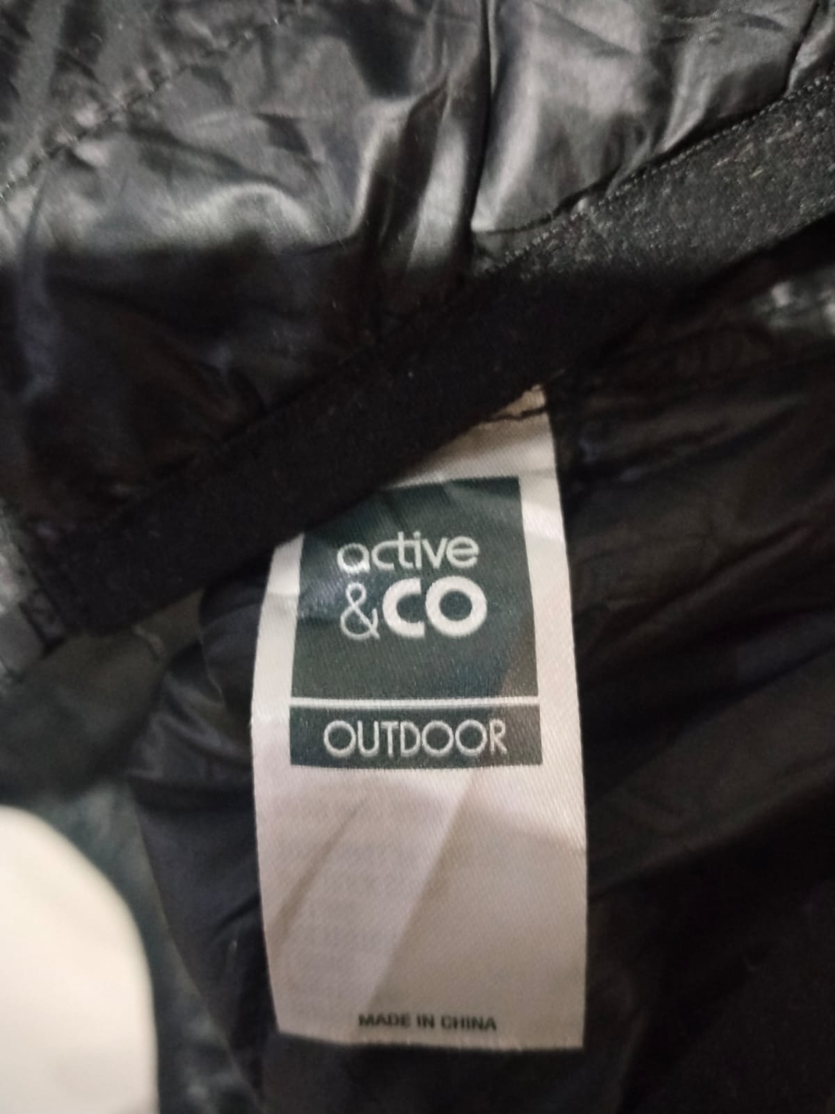 ACTIVE & ACNO|XL|BUST 23|Black Packable Puffer Jacket