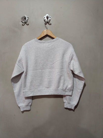 ZOOZATZ|M|BUST 20.5| Gray Florida A&M Rattlers SPORT CROP CREW Sweatshirt