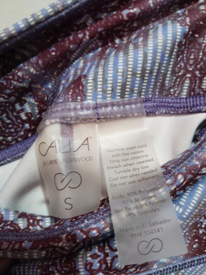 CALIA| S|WAIST 28|Carrie Underwood Women's Essentials Printed Zipper Pocket Leggings