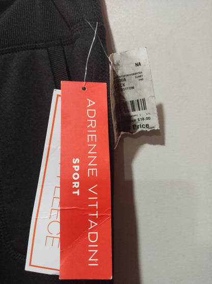 ADRIENNE VITTADINI|L|WAIST 30|Black Power Active Sports Leggings with Pocket