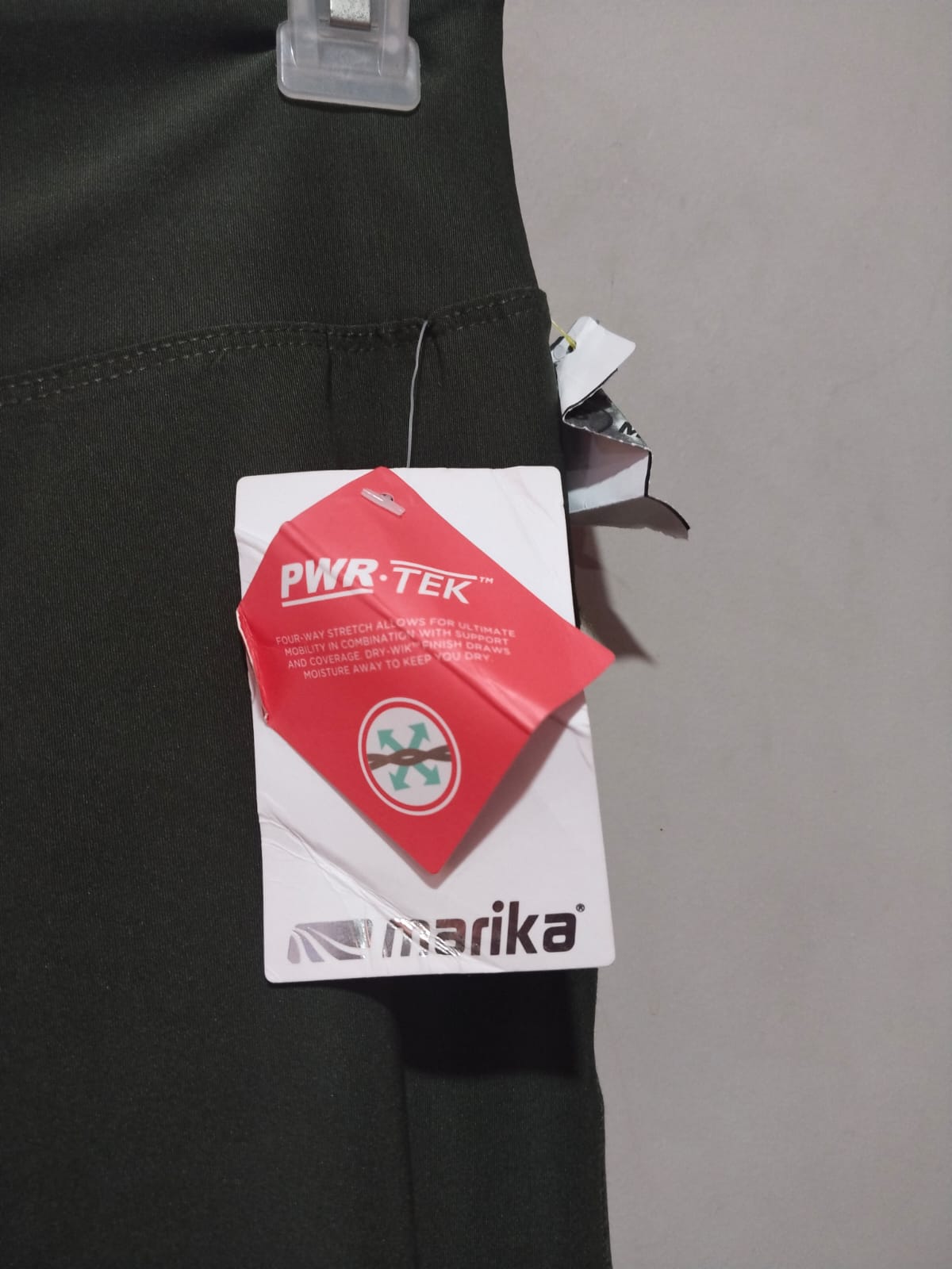 MARIKA|S|WAIST 26|Dark Green Seamless High Waist Gym Leggings