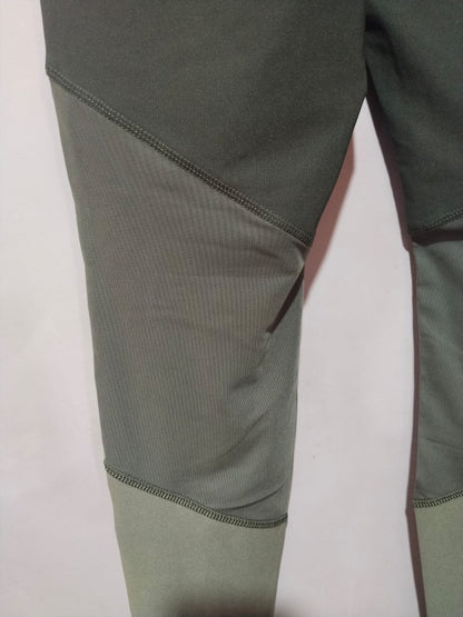 MARIKA|S|WAIST 26|Dark Green Seamless High Waist Gym Leggings
