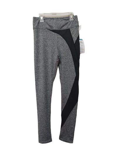 THERAPY|M|WAIST 28|Black and Gray Color-Block Leggings with Stretchy Fit