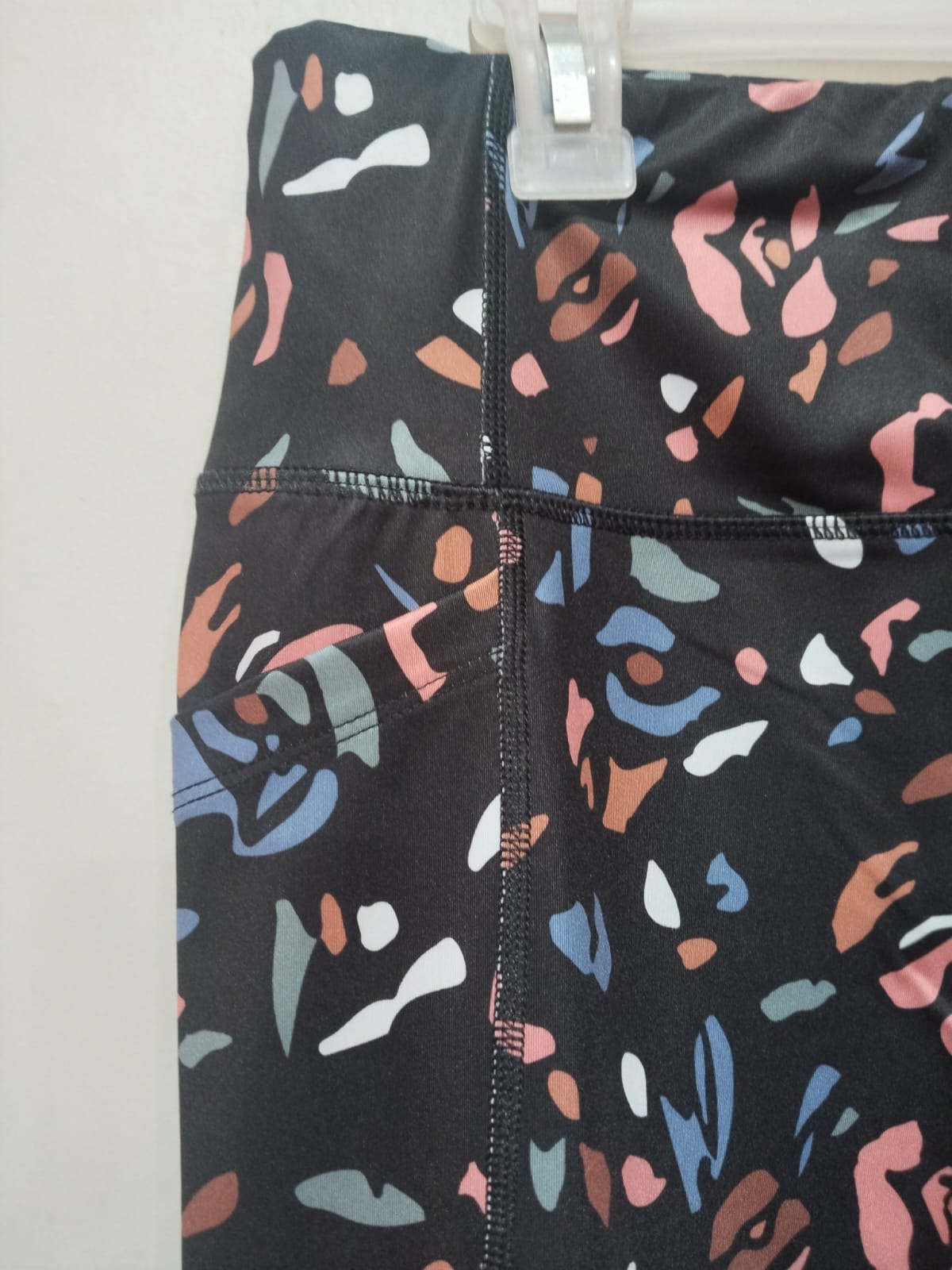 AVIA|M|WAIST 28|Women's Print Active Leggings - Floral Cut Print