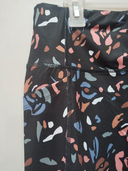 AVIA|M|WAIST 28|Women's Print Active Leggings - Floral Cut Print