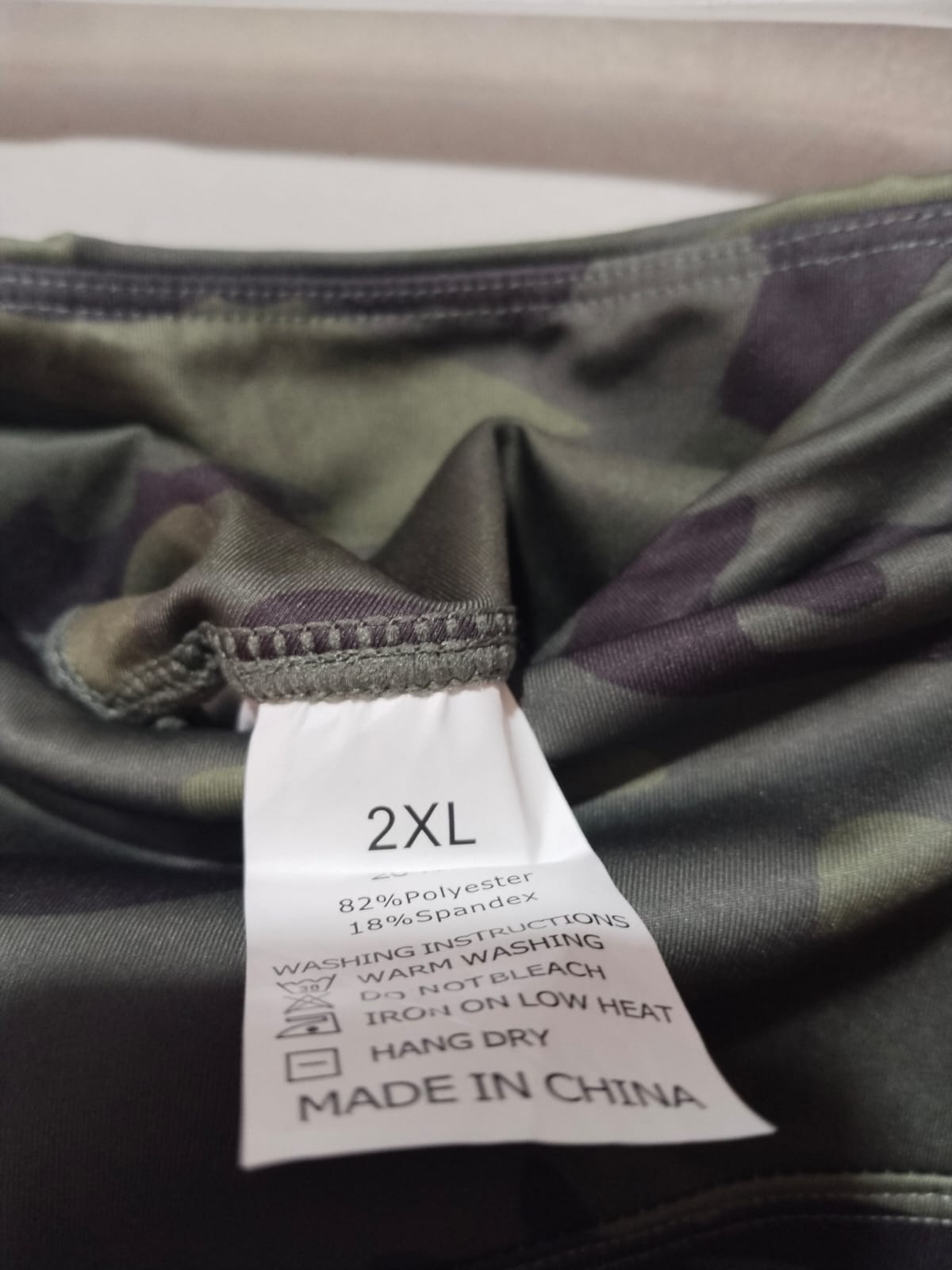 Bombshell|XXL|WAIST 30| Sportswear Camo Pocket Thigh High Legging