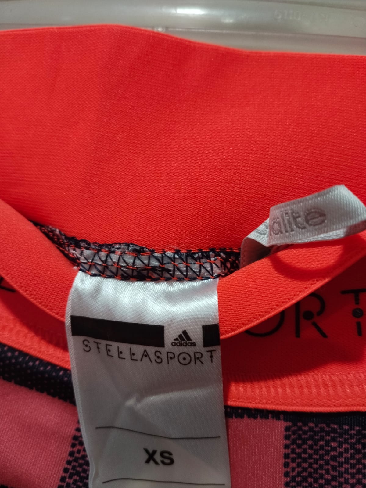 ADIDAS STELLA SPORT|XS|WAIST 24|"Gingham Floral" Running Tights