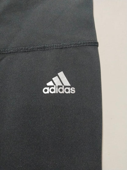 ADIDAS|XS|WAIST 24|Women's Believe This 3 Stripe 3/4 Tight Capri