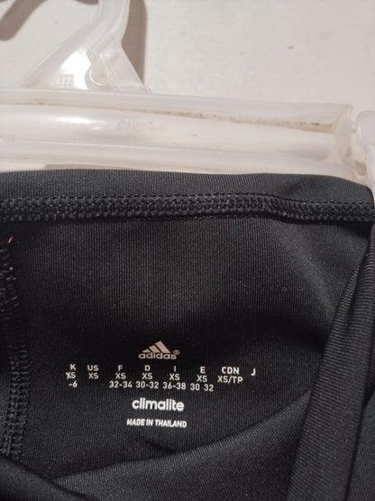 ADIDAS|XS|WAIST 24|Women's Believe This 3 Stripe 3/4 Tight Capri