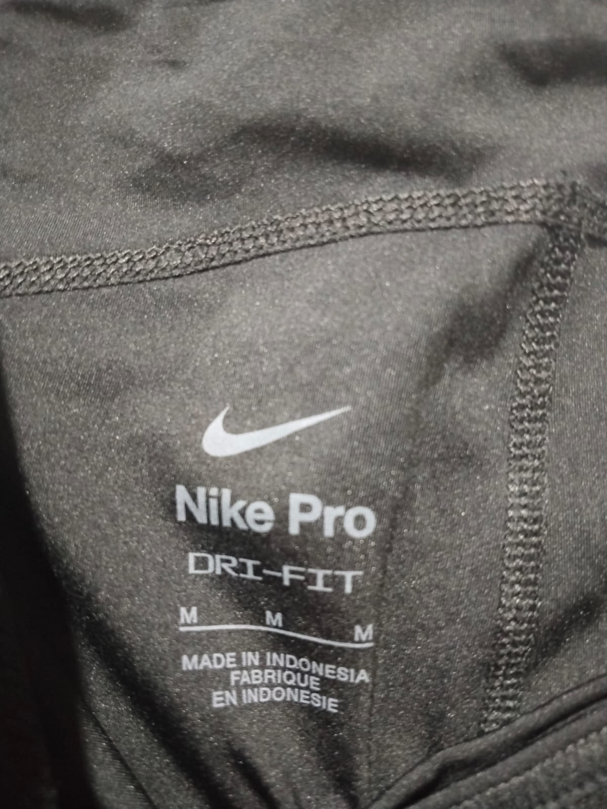 NIKE PRO DRIFIT|M|WAIST 28| Women's Mid-Rise Mesh-Paneled Leggings