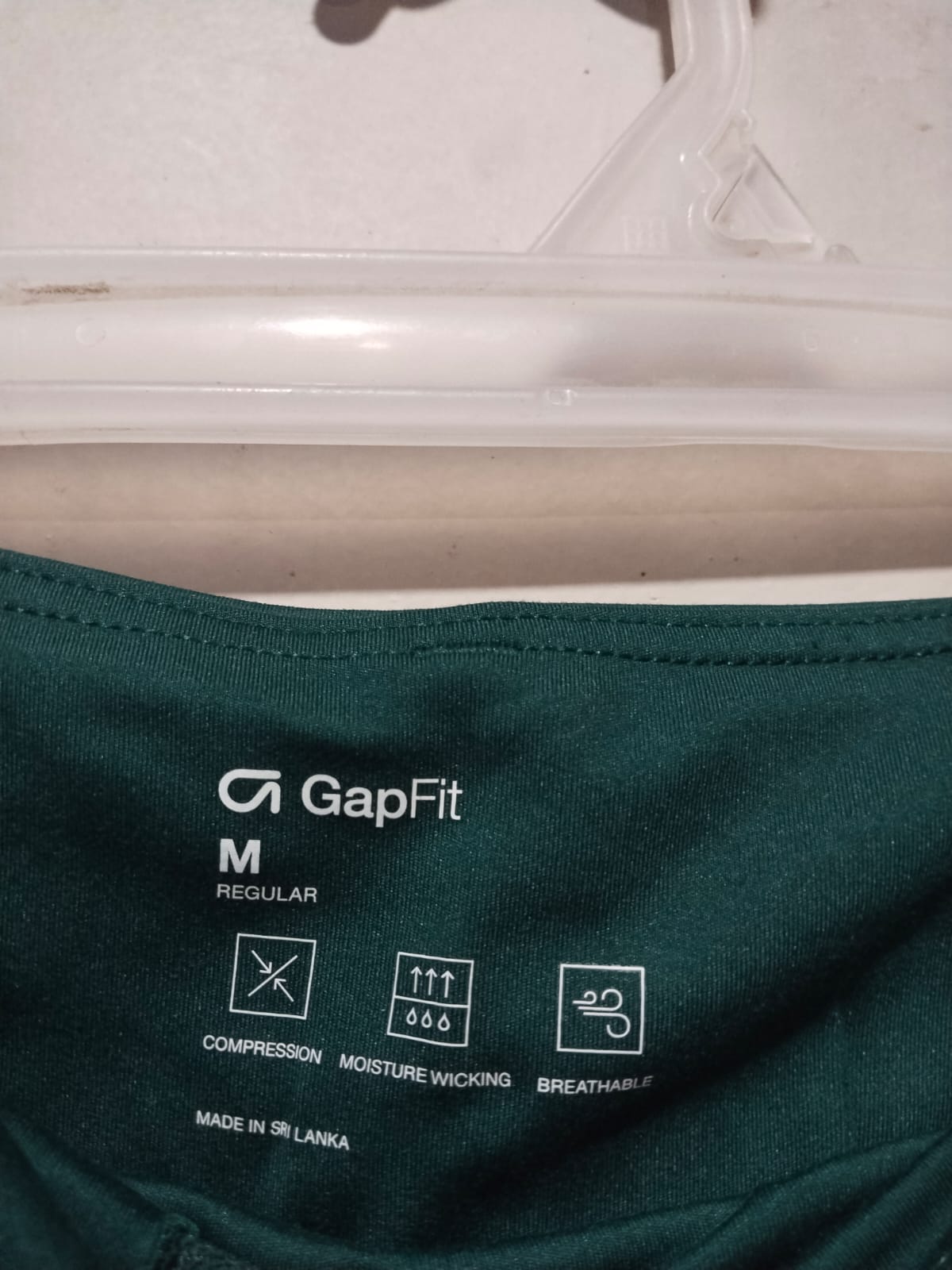 GAPFIT|M|WAIST 29|Women's Compression Shorts in Dark Green with Pockets