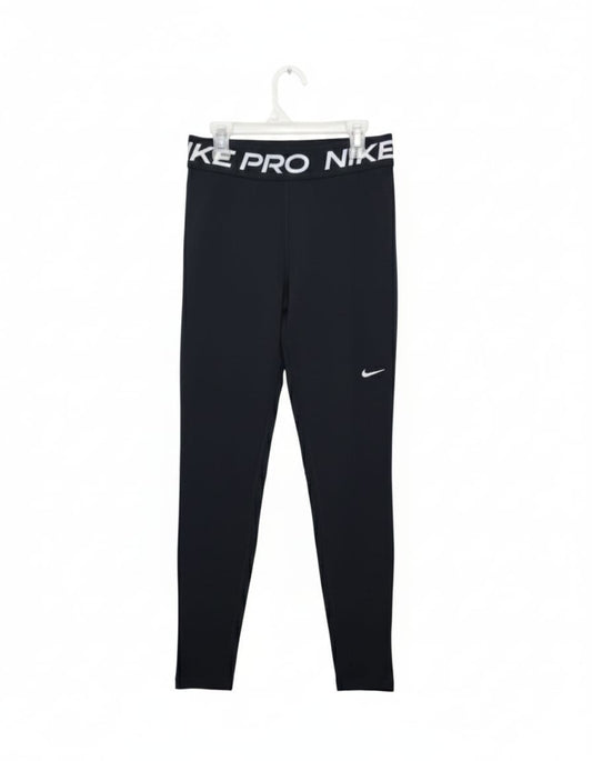 NIKE PRO DRIFIT|M|WAIST 28| Women's Mid-Rise Mesh-Paneled Leggings