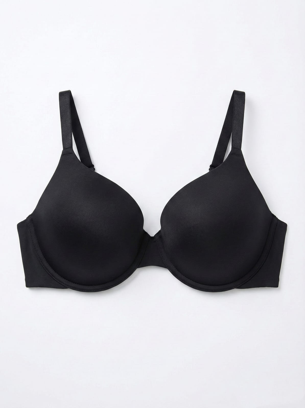 NO BOUNDARIES|38C|Full Coverage Black Everyday Contour Bra