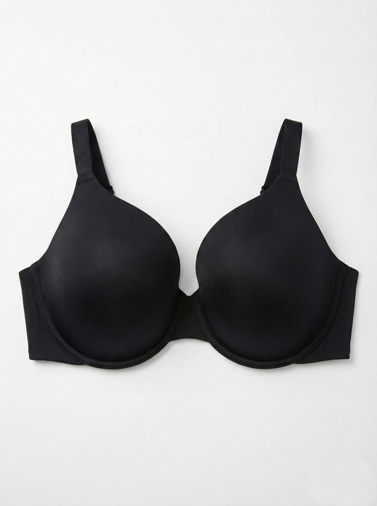 NO BOUNDARIES|38D|Full Coverage Black Everyday Contour Bra
