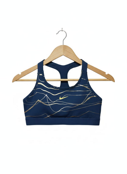 NIKE DRIFIT|M|BUST 13| Swoosh Icon Clash Sports Bra