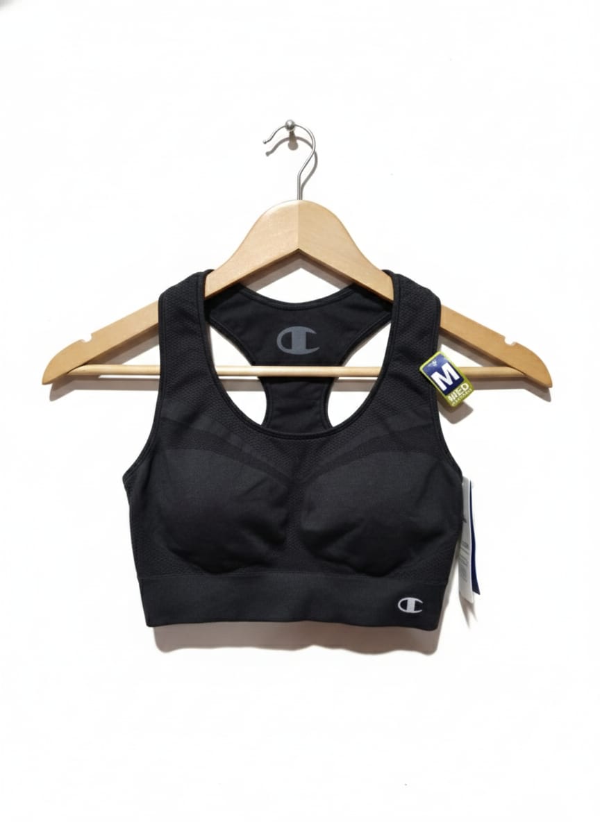 CHAMPION|M|BUST 11|The Freedom Black Sports Bra