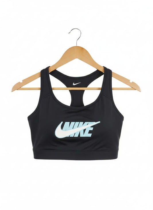 NIKE DRIFIT|M|BUST 14|Swoosh Icon Clash Sports Bra