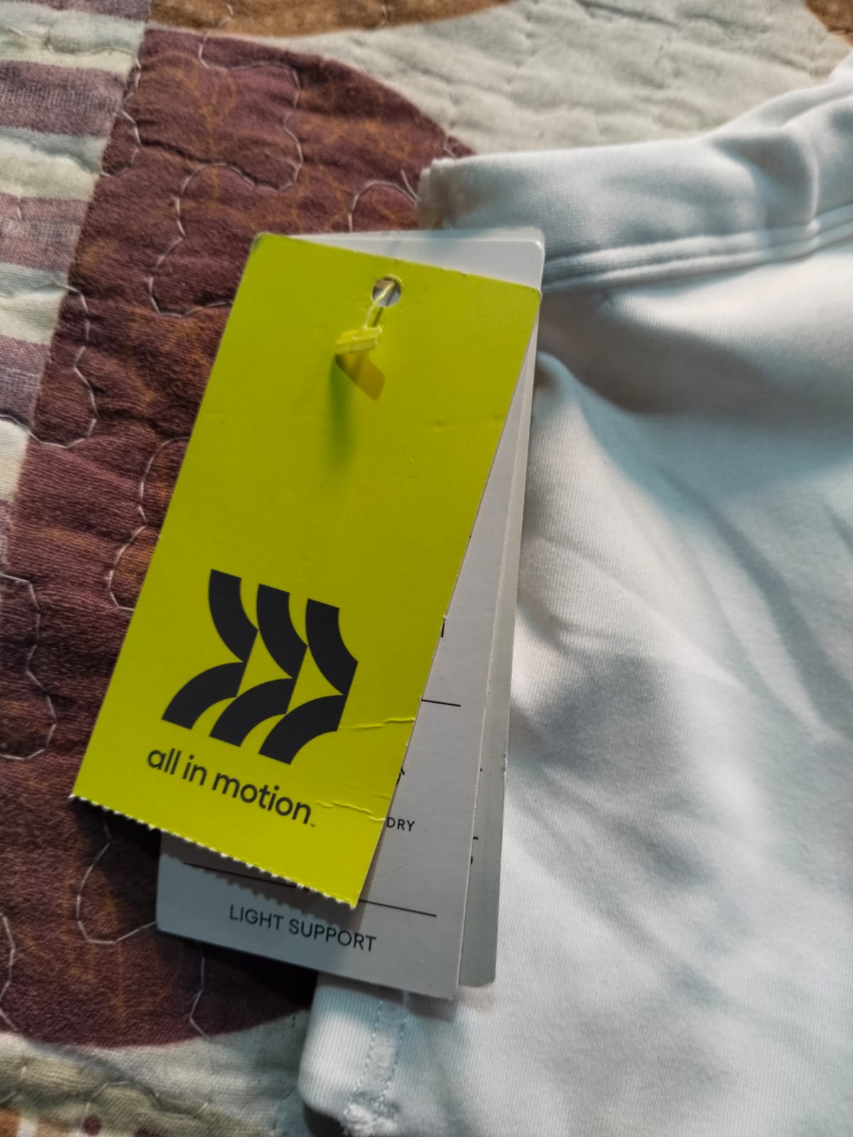 ALL IN MOTION|XL|BUST 15.5|One Shoulder Sports Bra