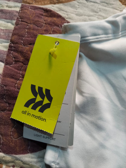 ALL IN MOTION|XL|BUST 15.5|One Shoulder Sports Bra