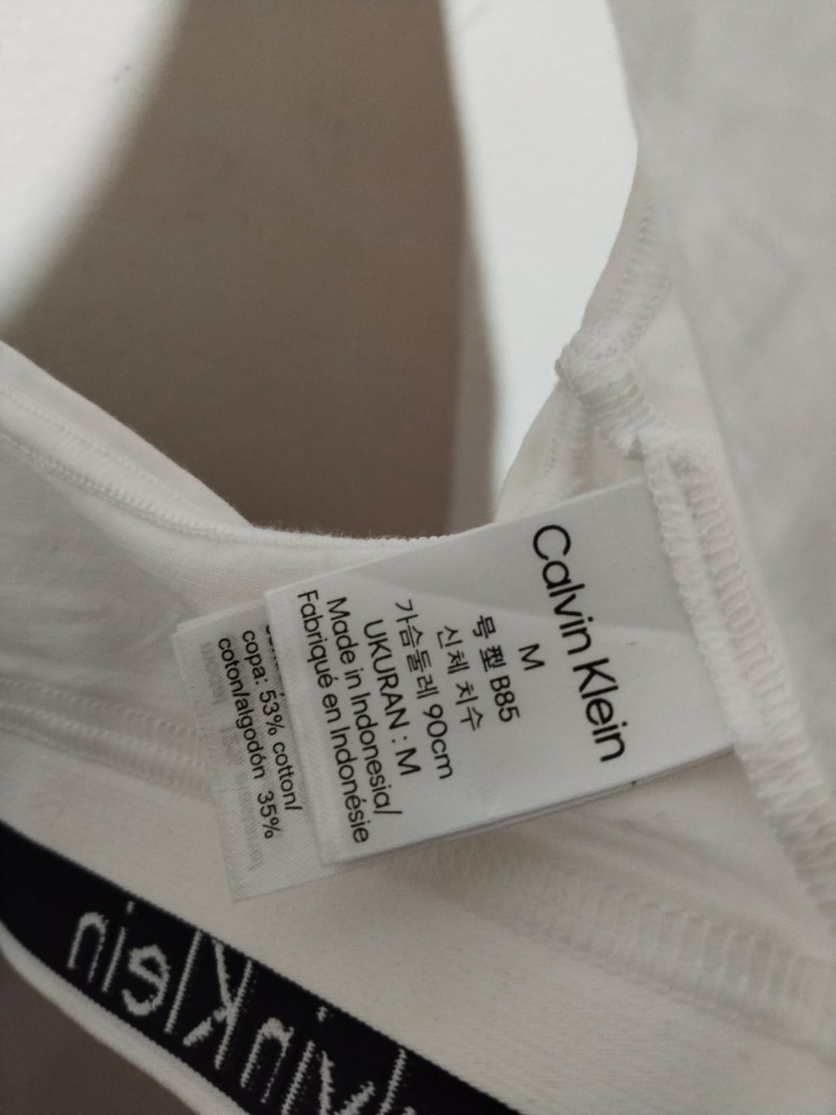 CALVIN KLEIN |M|BUST 12|Women's Modern Cotton Bralette