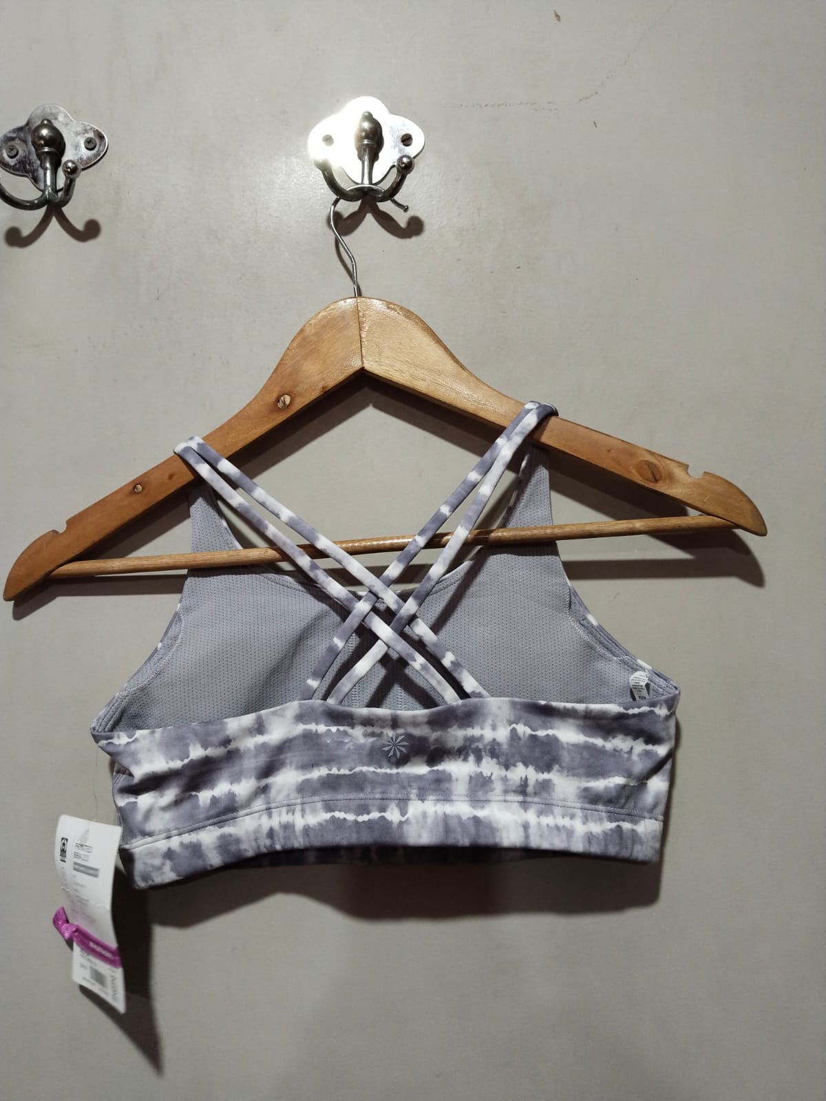 ATHLETA GIRL|XL|BUST 13.5|Seamless Nude Medium Support Yoga Bralette