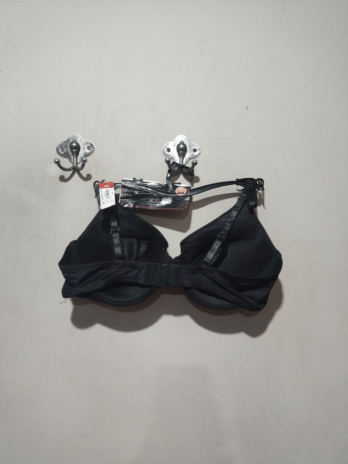 NO BOUNDARIES|38C|Full Coverage Black Everyday Contour Bra